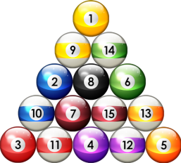 Eight ball rack